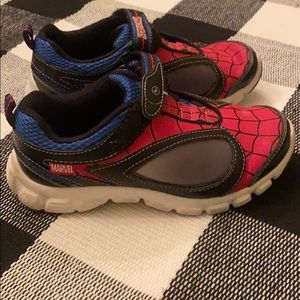 Children’s Marvel Spider-Man sneakers.